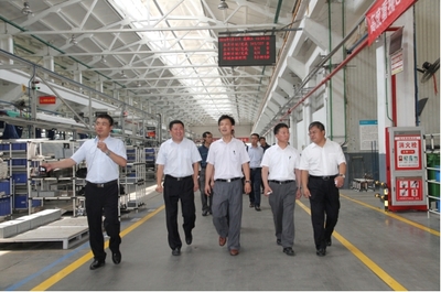 工信部及北京市經信委相關領導赴福田汽車調研新能源汽車-財經頻道-長城網